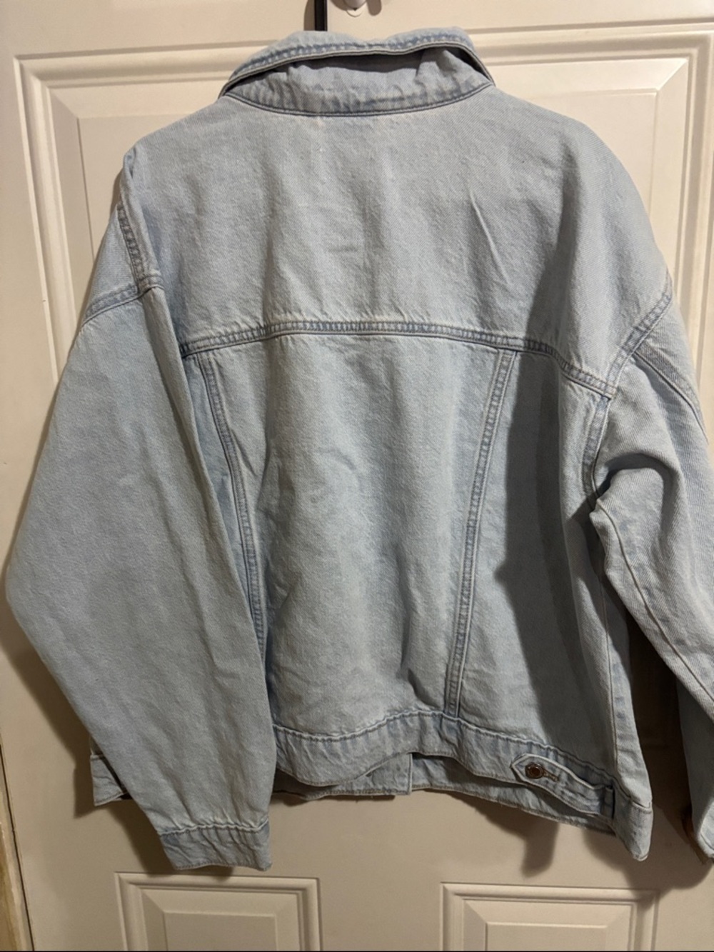 No Boundaries Light Blue Denim Jacket - Picture 4 of 6